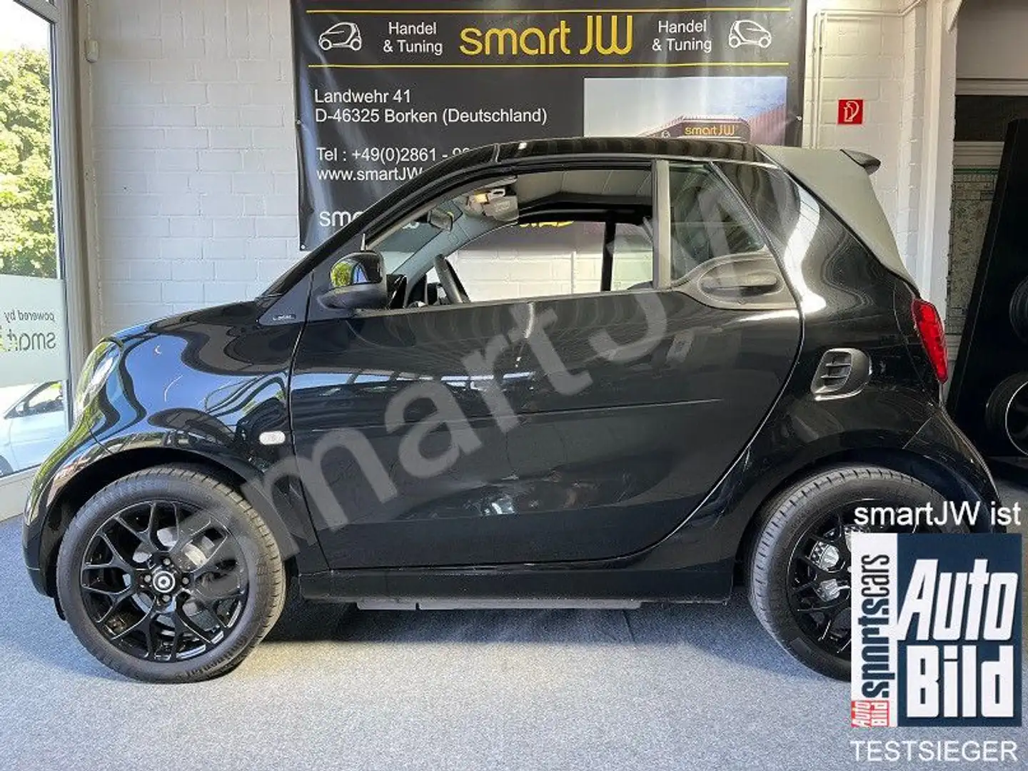 smart forTwo Cabrio Tailor Made 109/ 122 PS Leder Navi Kamera Negro - 1