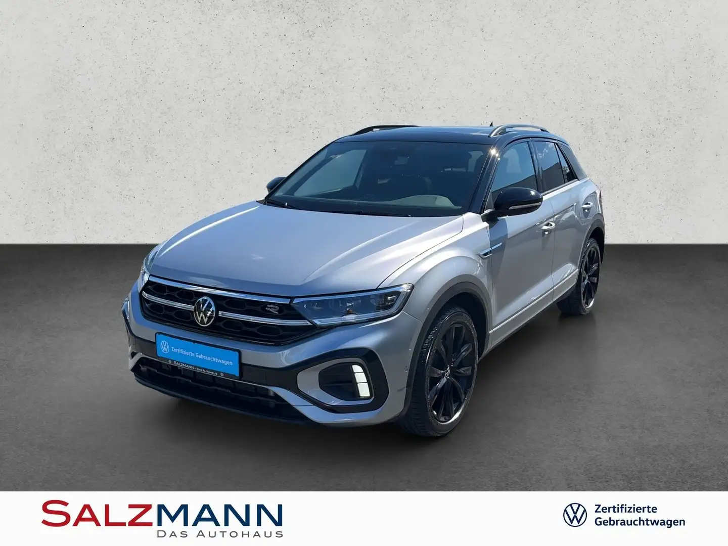 Volkswagen T-Roc 2.0 TDI DSG R-Line, Navi, Matrix-LED, Pano Zilver - 1