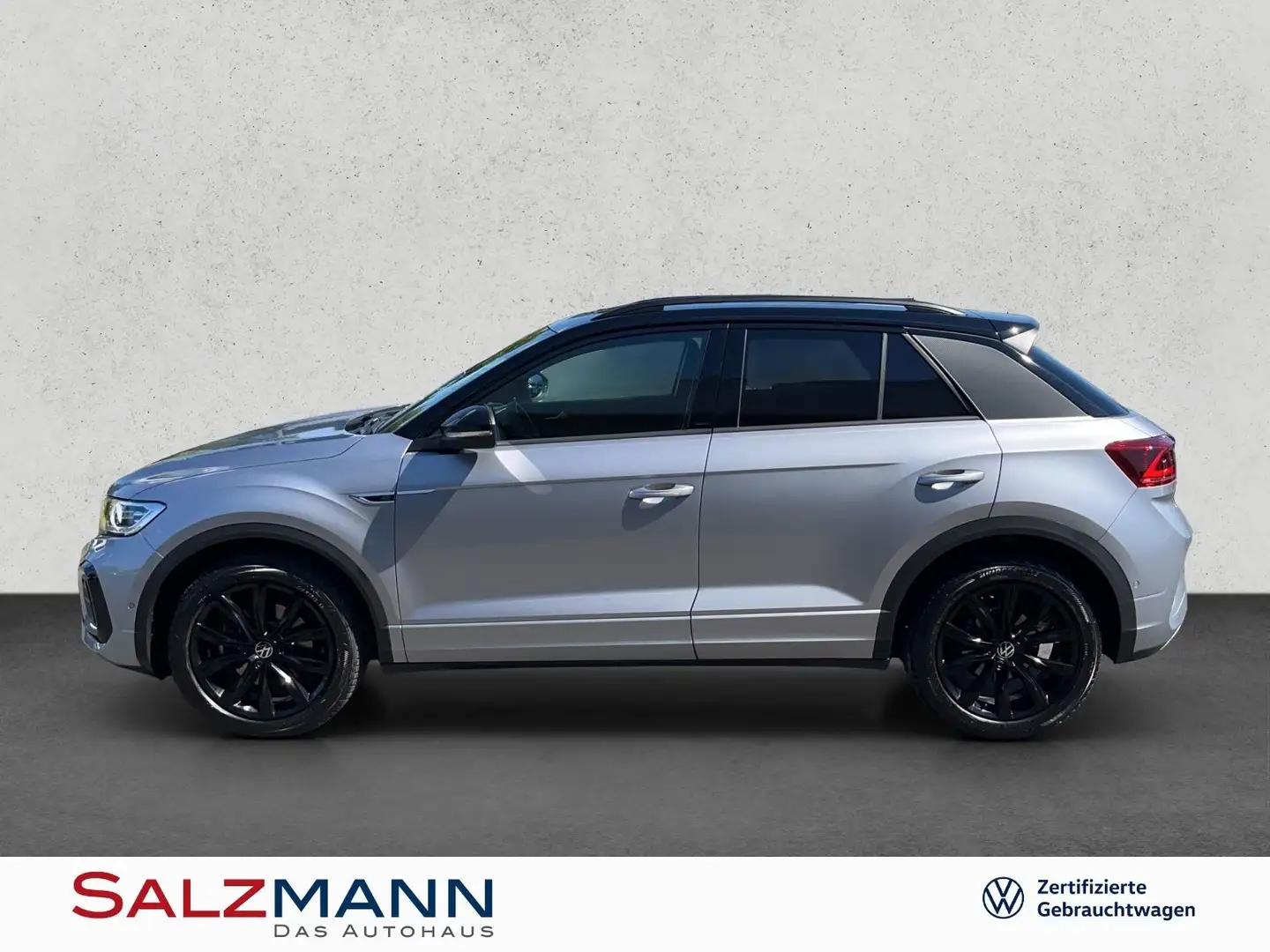 Volkswagen T-Roc 2.0 TDI DSG R-Line, Navi, Matrix-LED, Pano Zilver - 2