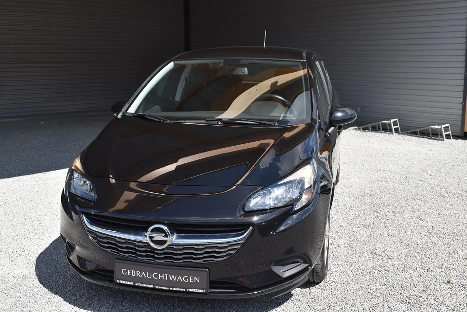 Opel Corsa 1.4 Turbo Edition Sitz+Lenkrad-Heizung Schwarz - 2