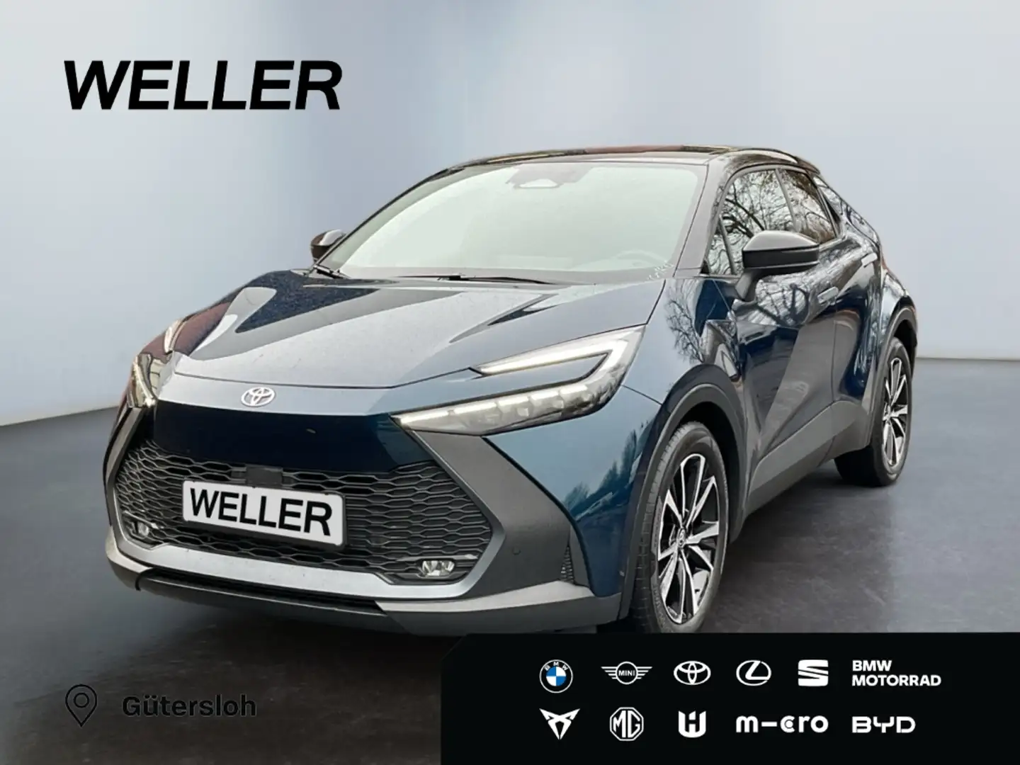 Toyota C-HR 1.8 Hybrid Team D *Technik-Paket*CAM*SHZ* Blau - 1