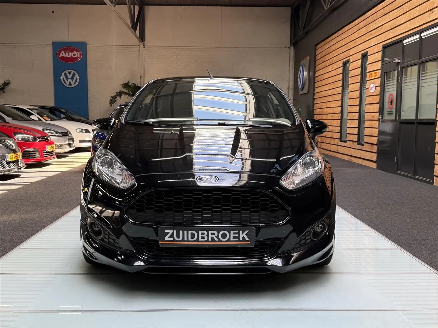 Ford Fiesta Ecoboost 125pk St-Line Clima Navi Led Чёрный - 2