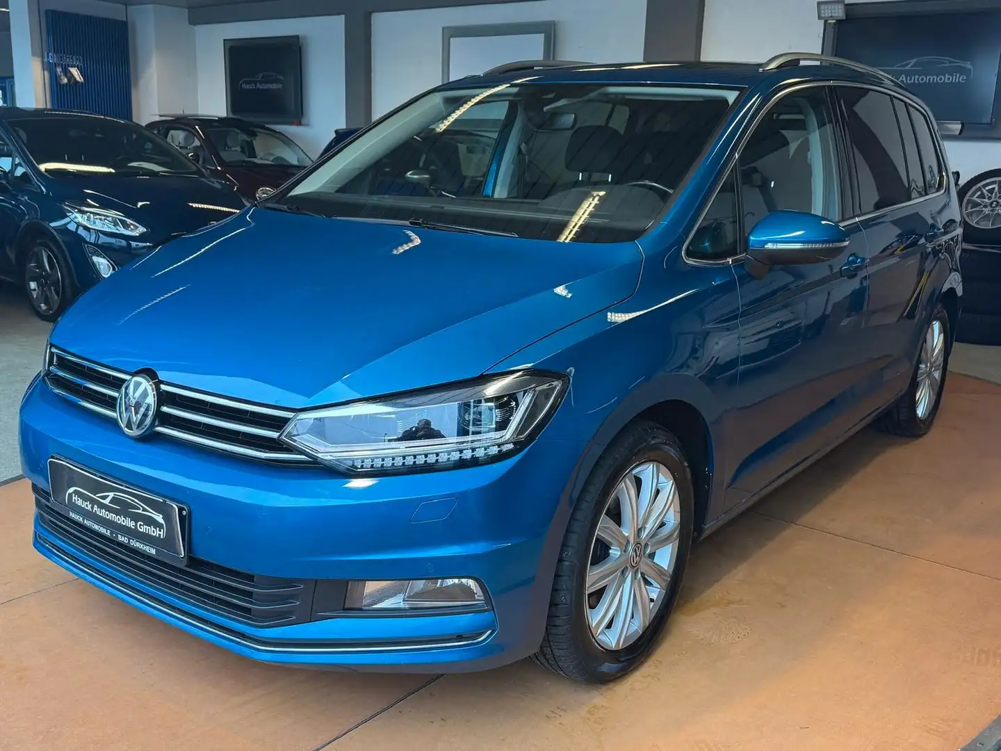 Volkswagen Touran Highline BMT/Start-Stopp 1.Hd/Fahrradträg Bleu - 1