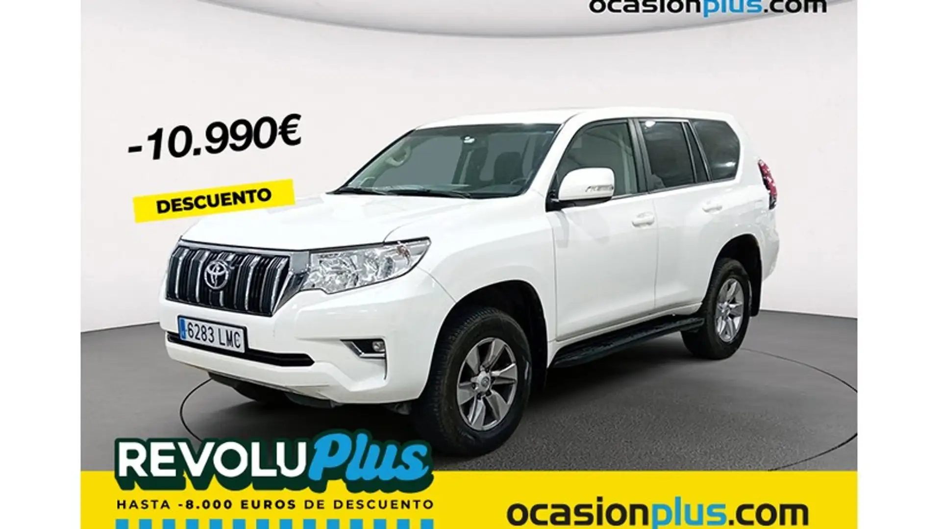 Toyota Land Cruiser D-4D VX Aut. Blanc - 1