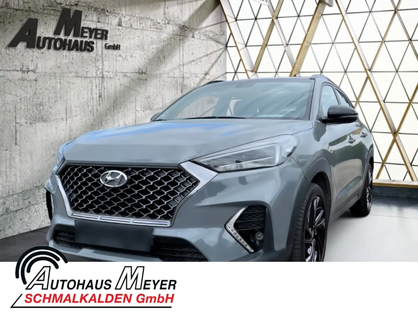 Hyundai TUCSON 1.6 T-GDi N Line +RFK+ALU+SHZ+Navi+ Grau - 1
