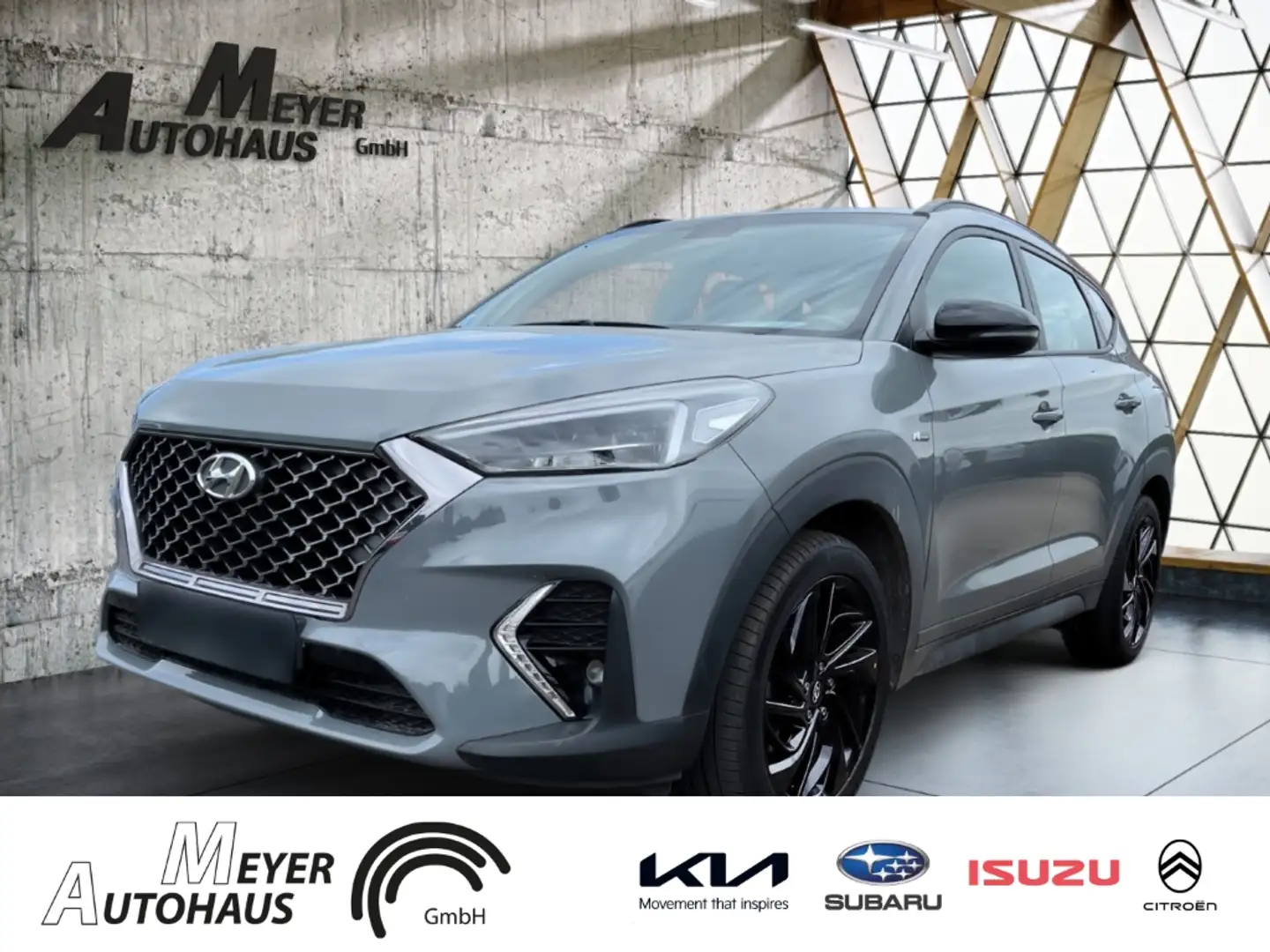 Hyundai TUCSON 1.6 T-GDi  Premium 2WD  +Navi-Paket+Sicherheitspak Gris - 2