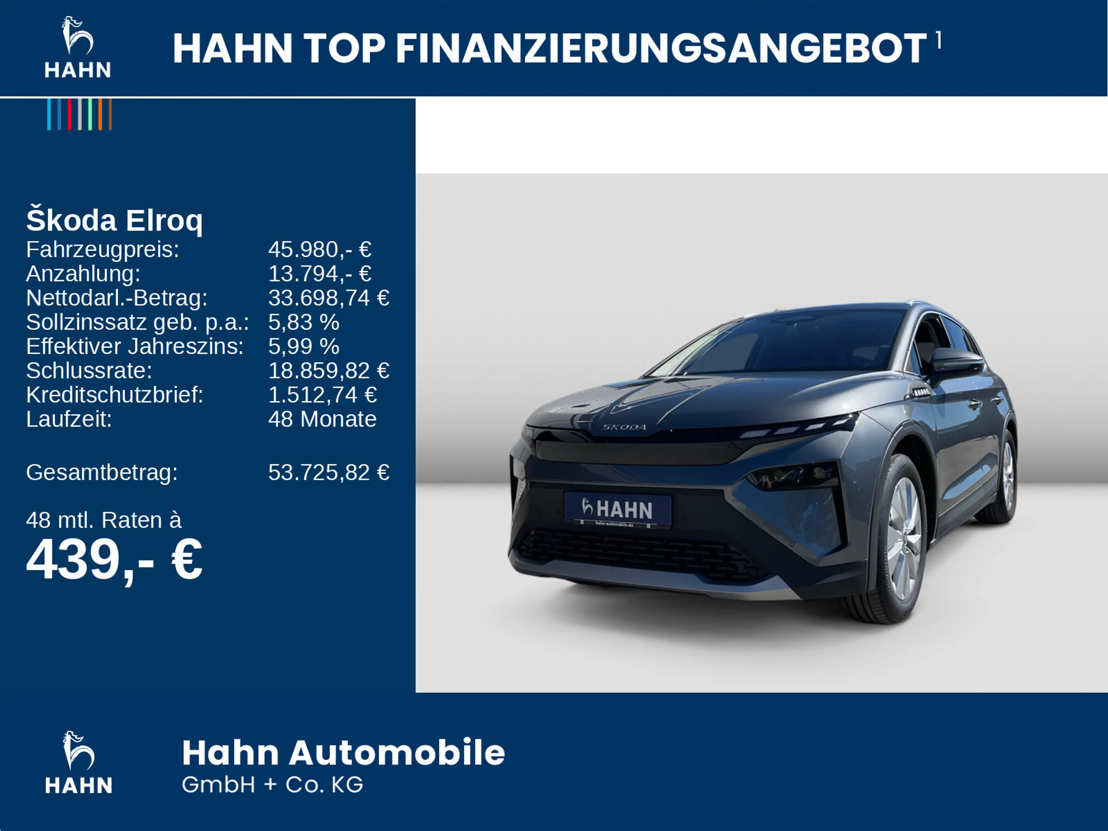 Skoda Elroq Selection 286PS DSG Elektro Navi Alu Matr — photo 2