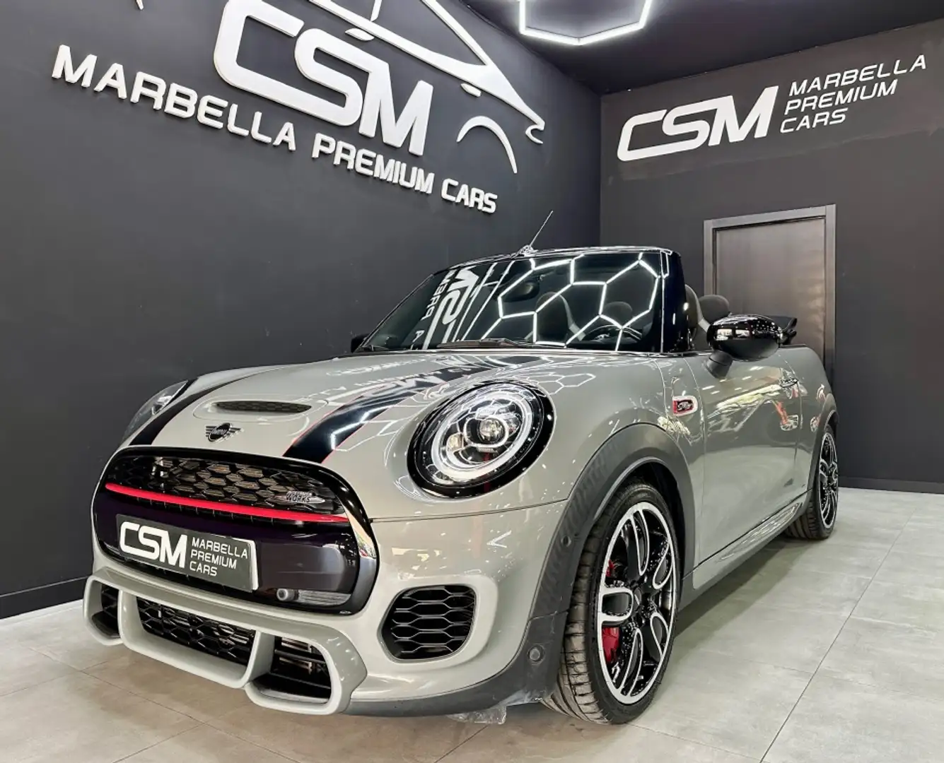 MINI John Cooper Works Cabrio Aut. Gris - 1