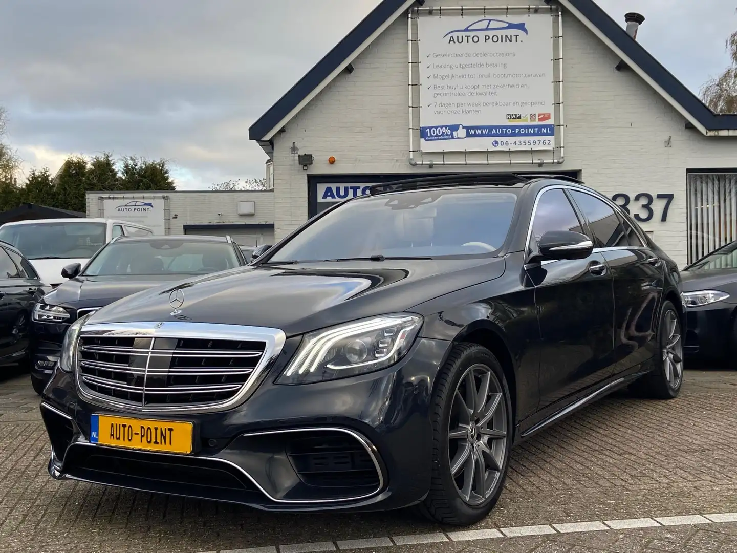 Mercedes-Benz S 450 S450 63 AMG PAKKET/LANG/PANO/MASSAGE/BURMESTER Negro - 1