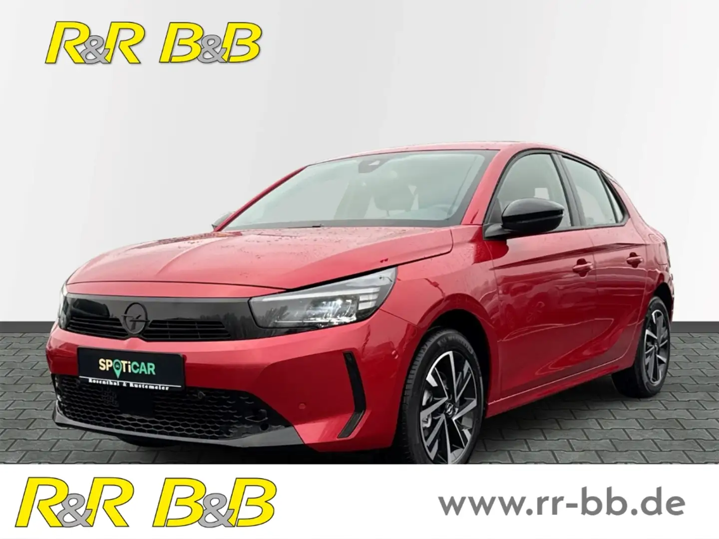 Opel Corsa F GS 1.2 Turbo AT SHZ+CARPLAY+DAB+ACC+LHZ+PDC+LED+ Rouge - 1