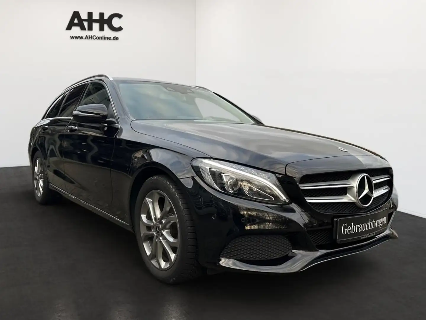 Mercedes-Benz C 220 dT Avantg. Totwi. SDHZ LED SHZ KeyLess KAM Schwarz - 2