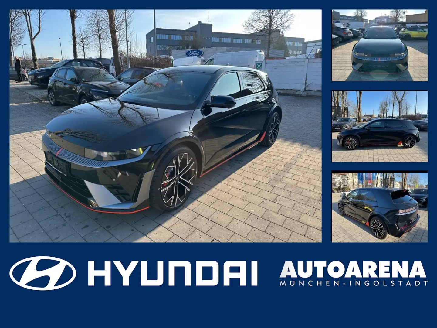 Hyundai IONIQ 5 N Elektro 4xSHZ SpurH LM Sportsitze Zwart - 1