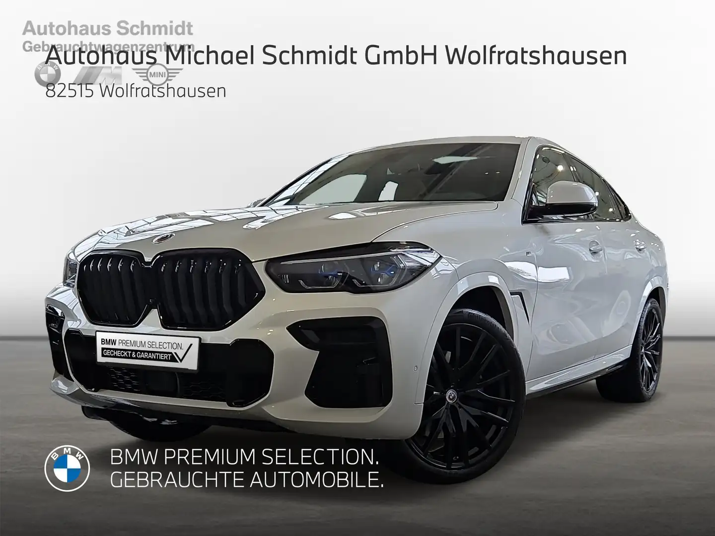 BMW X6 xDrive30d M Sportpaket*22 Zoll*Carbon*AHK*Iconic* Weiß - 1