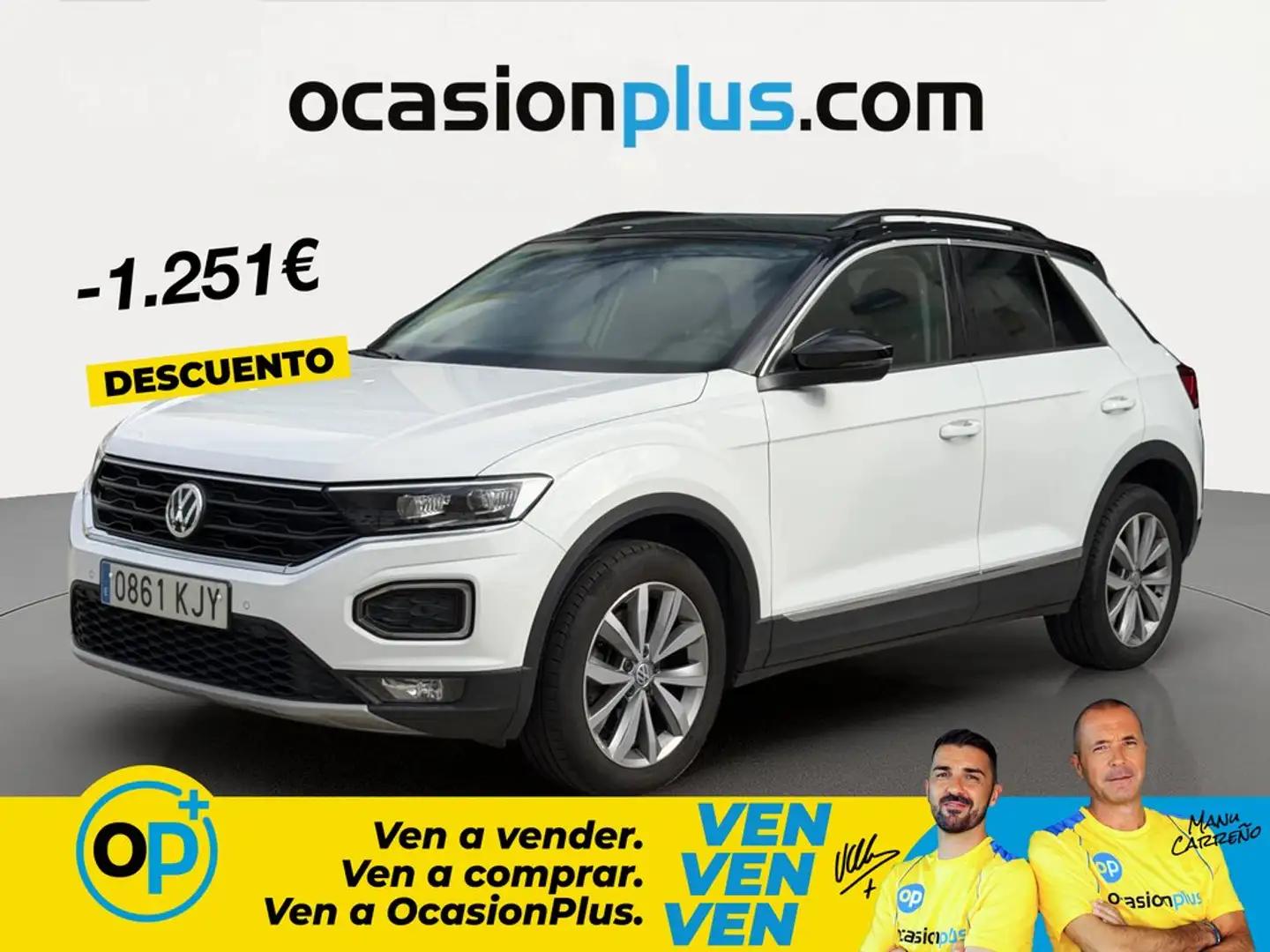 Volkswagen T-Roc 1.5 TSI Advance Style Blanco - 1