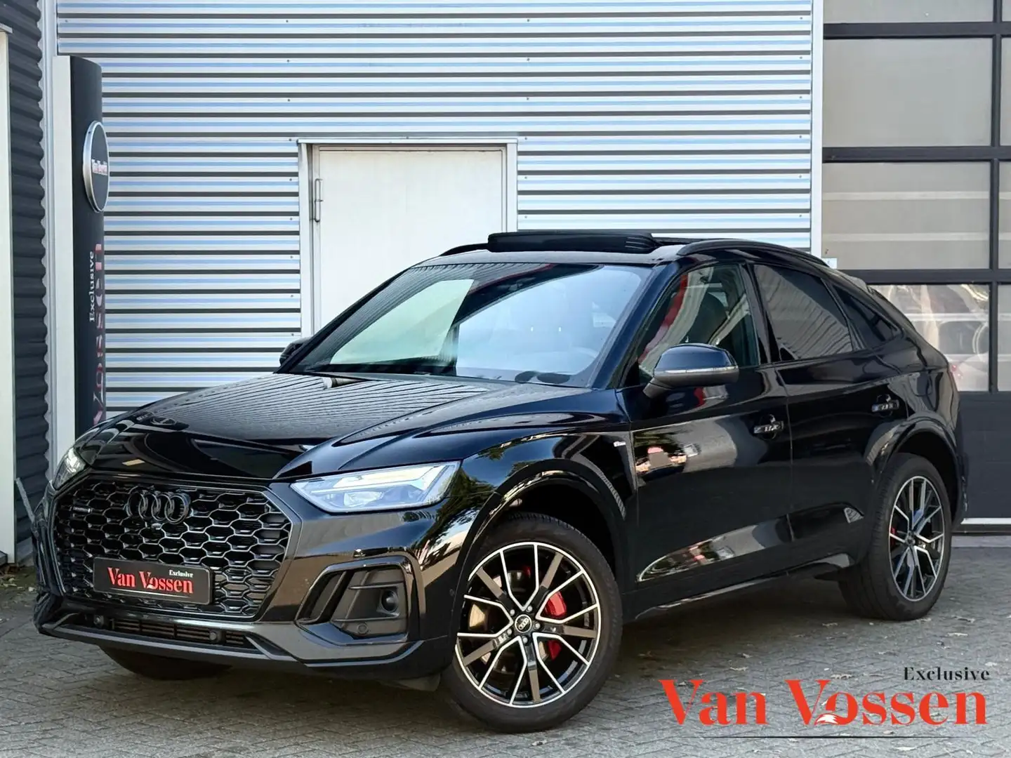 Audi Q5 Sportback 55 TFSI e 3X S-line 367PK|PANO|AUDI PRE Zwart - 1