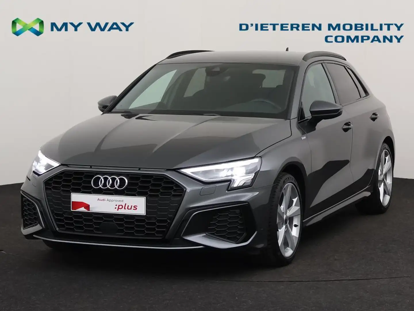 Audi A3 Sportback S-Line 35 TFSI 150 PK S-tronic / Cruise Control / PDC Rear / Apple Carplay Gris - 1