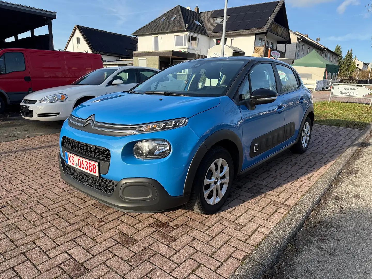 Citroen C3 Feel aus 2. Hand HU AU Neu Klima Sitzheizung Blau - 1