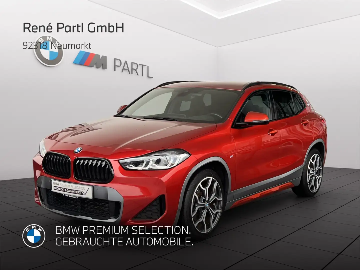 BMW X2 xDrive20d M-Sport-X NAVI adapLED RFK PDC HUD Orange - 1
