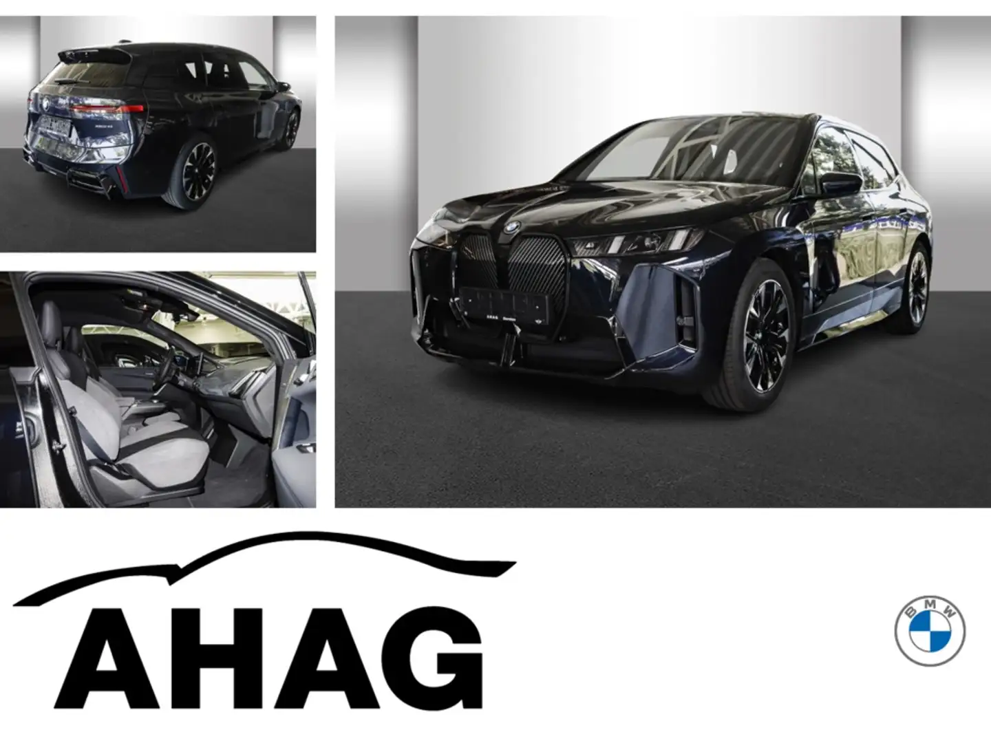 BMW iX xDrive45*M-Paket*AHK*Autobahnassistent* Noir - 1