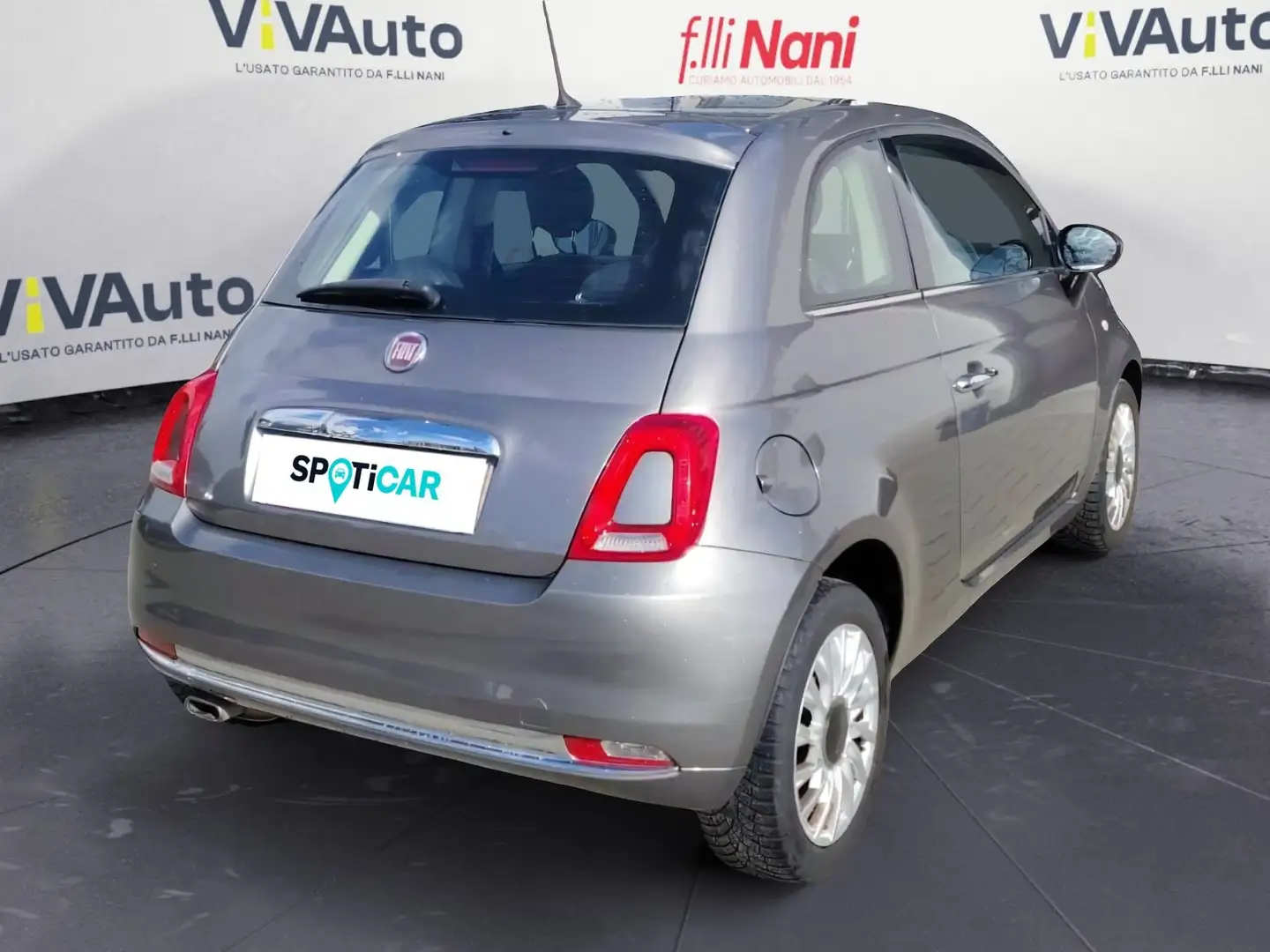 Fiat 500 500 1.2 EasyPower Lounge Grigio - 2