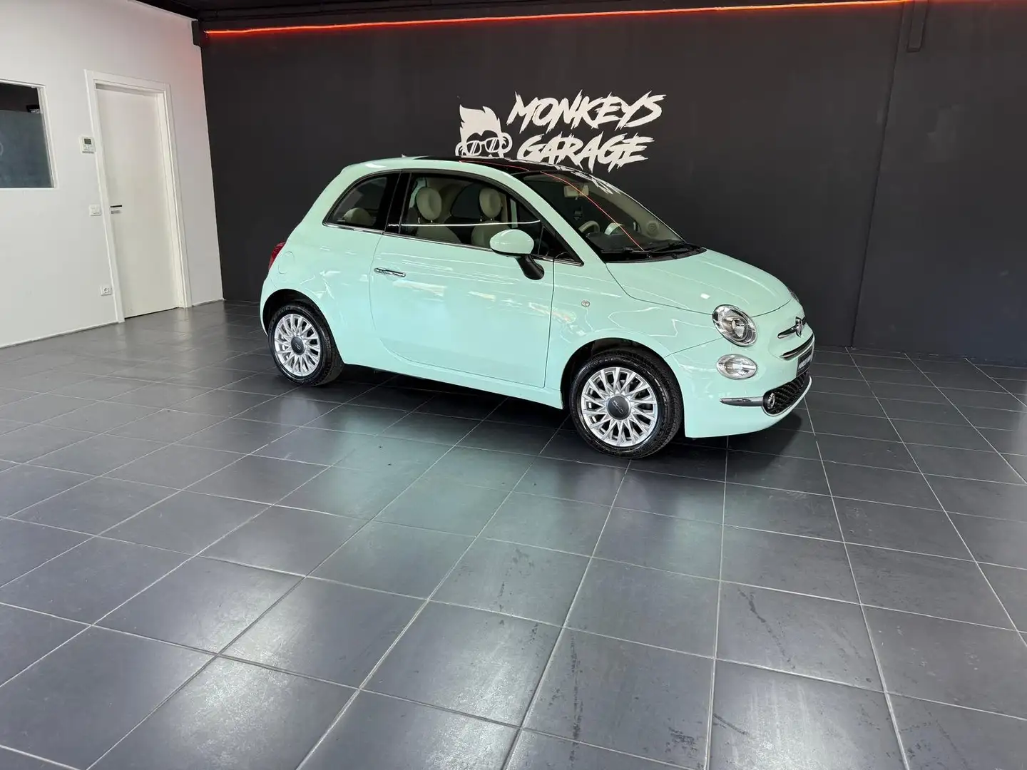Fiat 500 Lounge - NEOPATENTATI Azul - 2