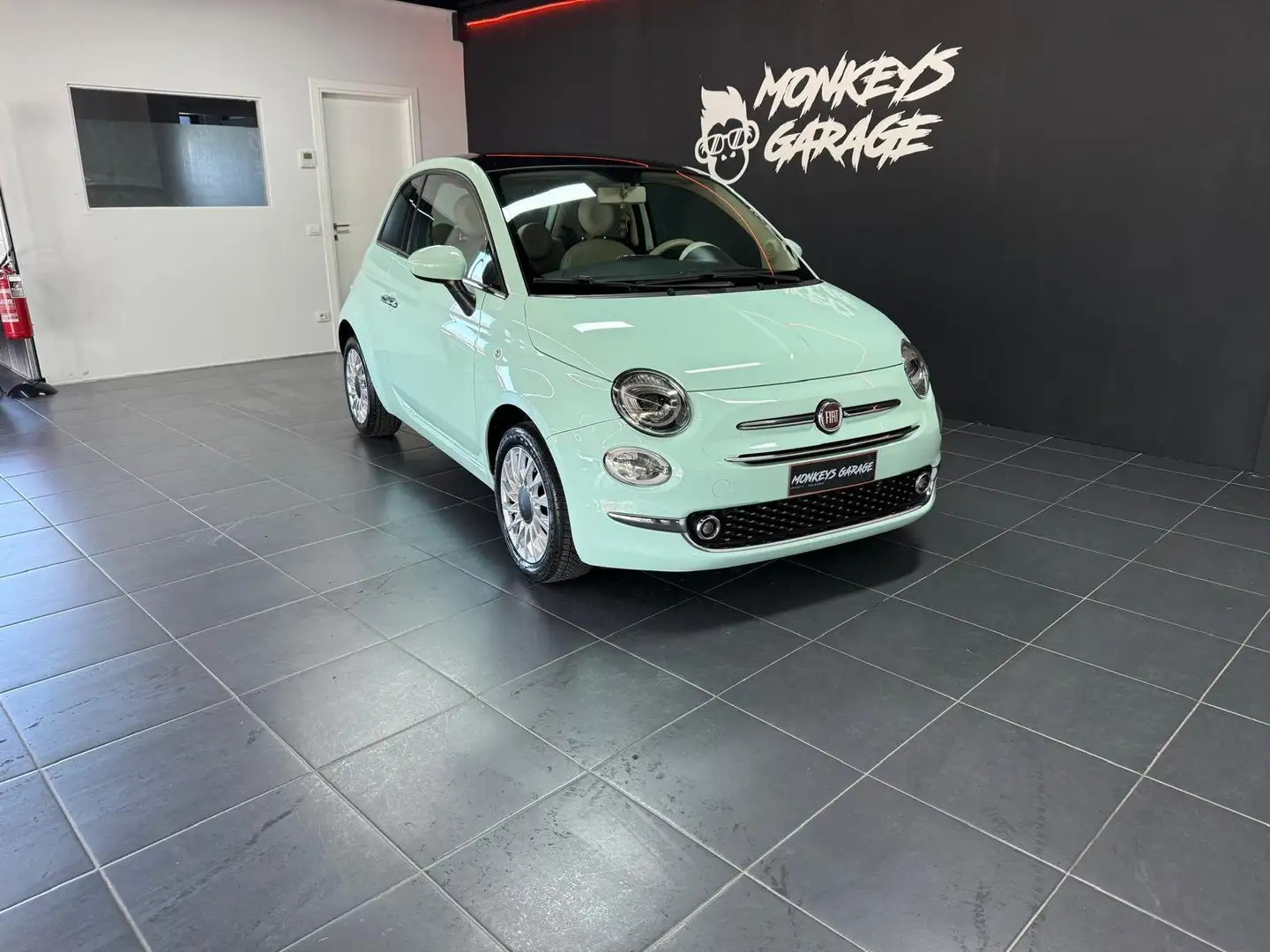 Fiat 500 Lounge - NEOPATENTATI Azul - 1