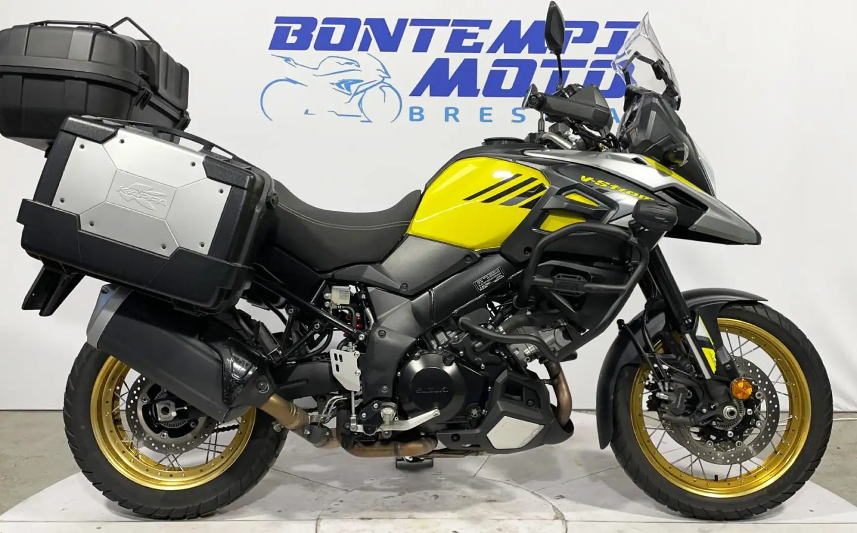 Suzuki V-Strom 1000 2017 XT + TRIS VALIGIE Galben - 1