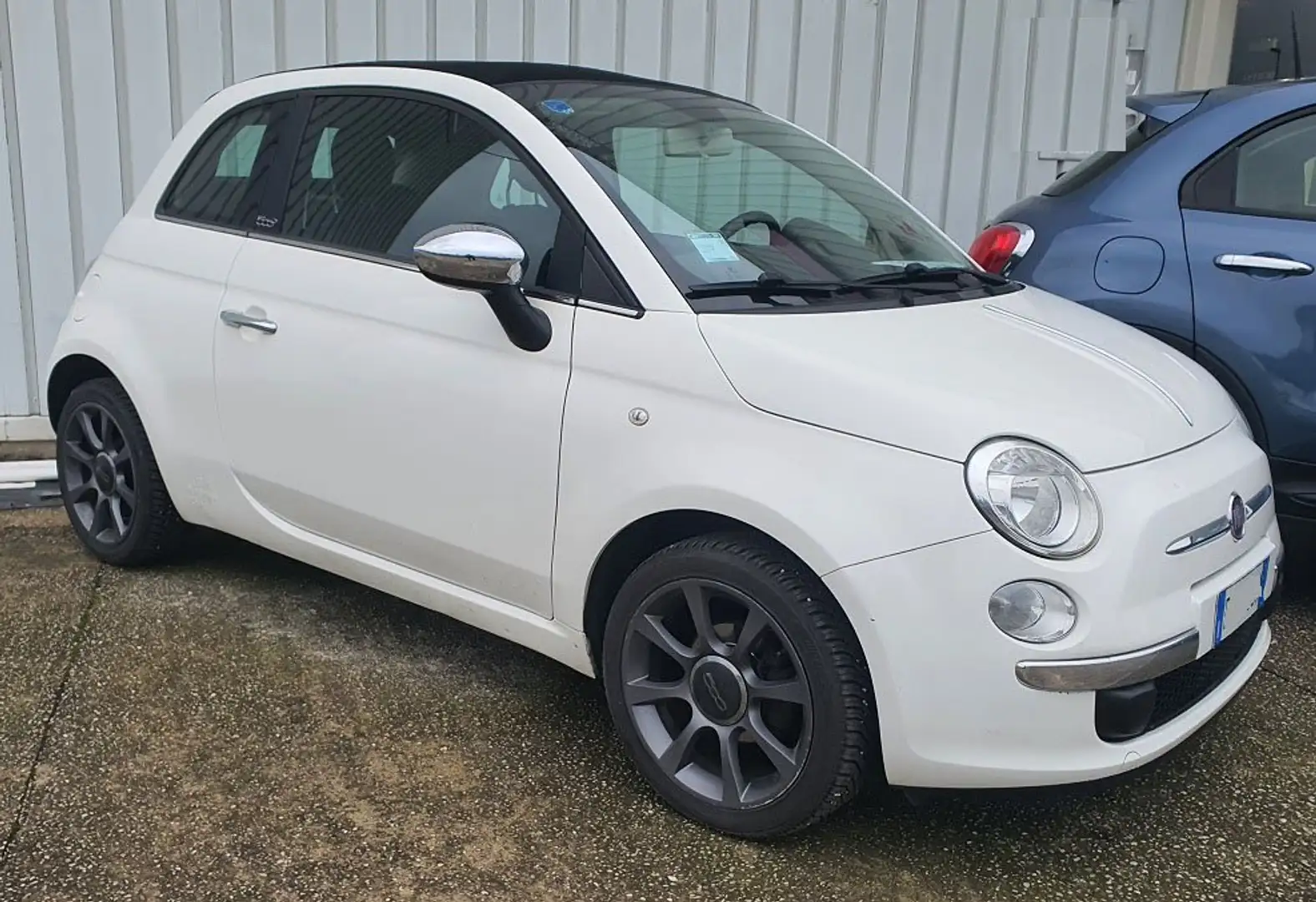 Fiat 500C 1.2 Lounge 69cv benzina CABRIO AUTOMATICA Blanc - 1