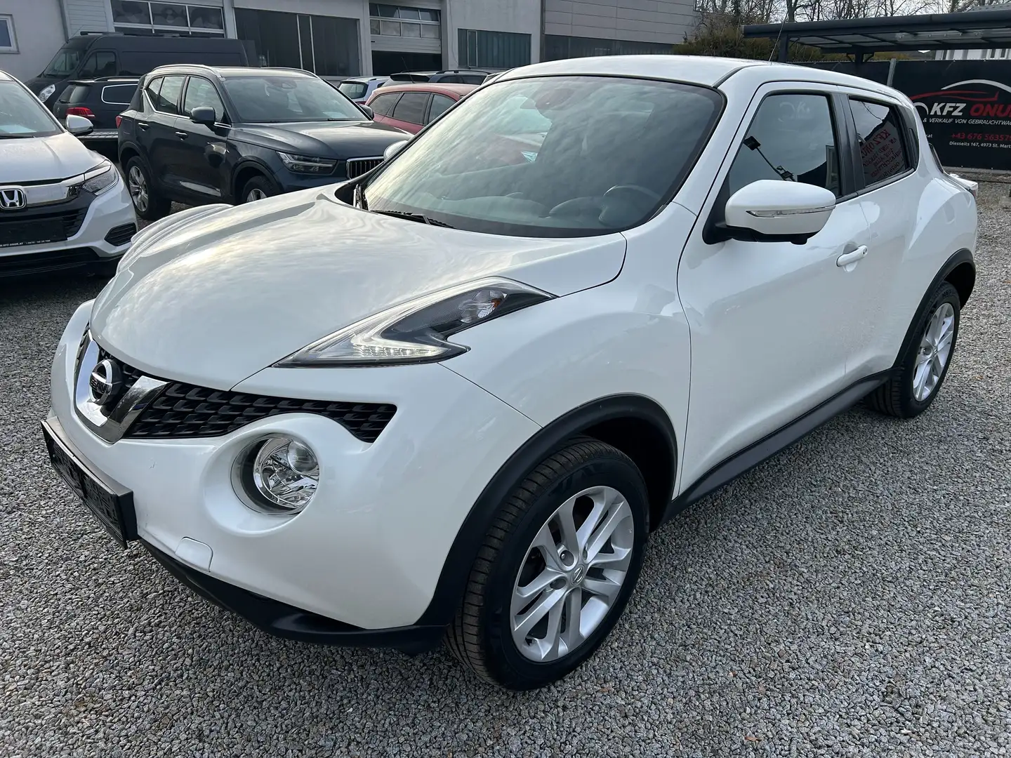 Nissan Juke 1.2 DIG-TEKNA/TOP ZUSTAND/AHK/360 KAMERA Blanc - 1