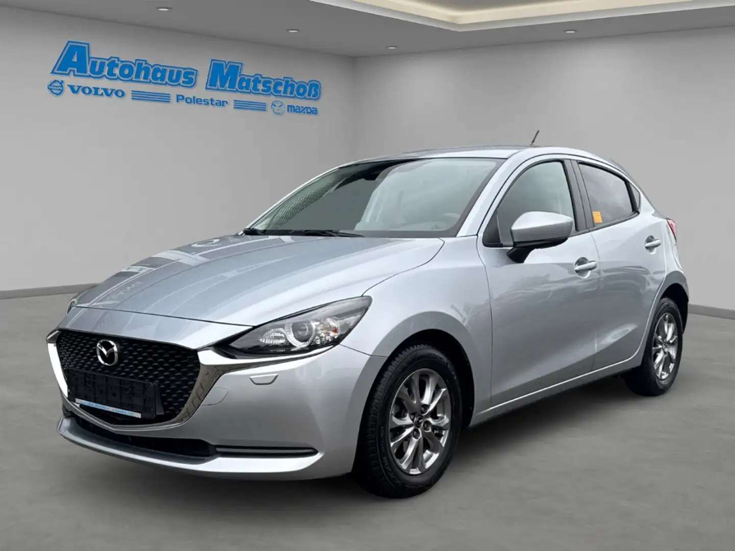 Mazda 2 Exclusive-Line 1.5 SKYACTIV-G 90 EU6d AD LED Apple Silber - 1