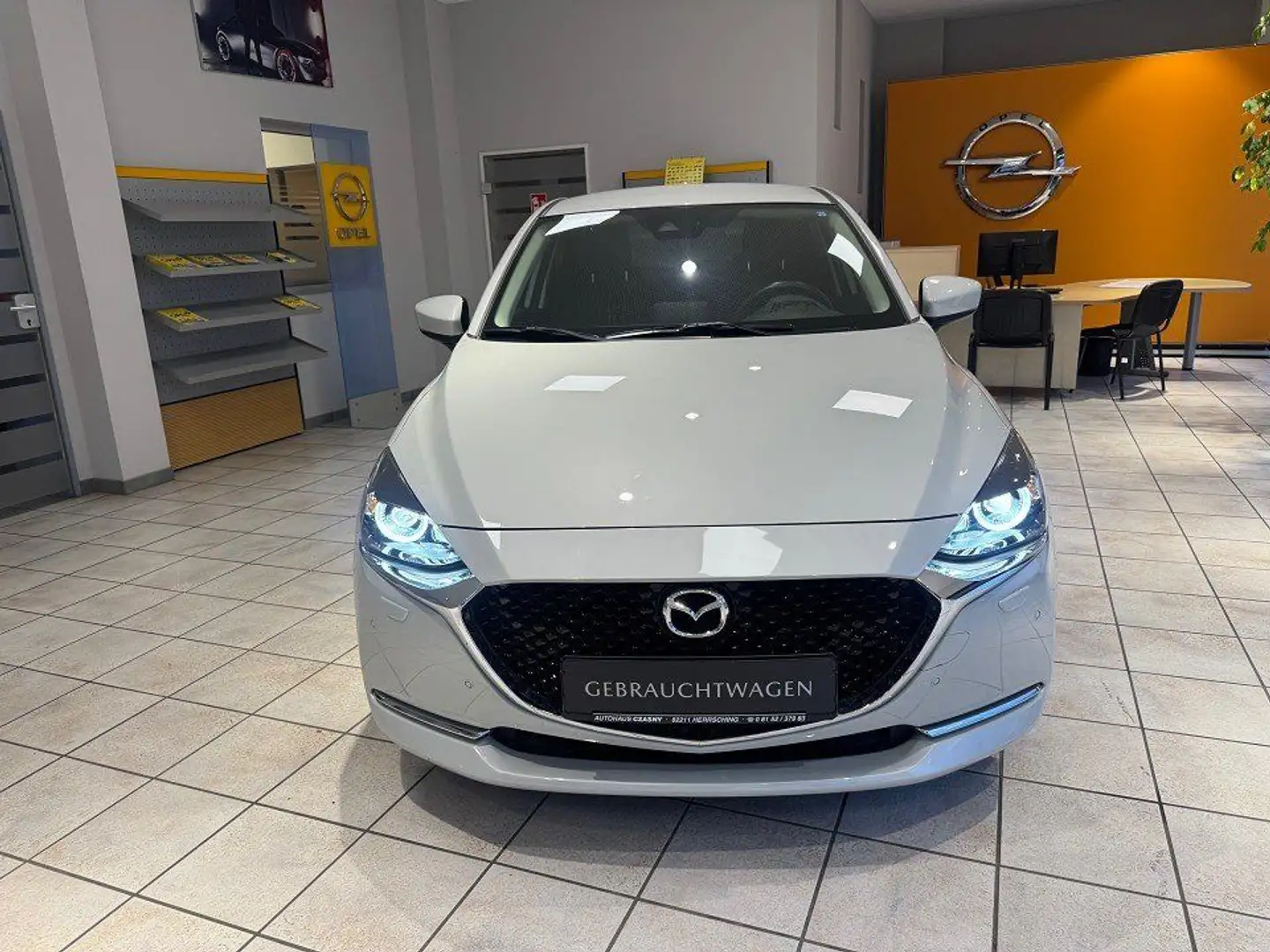 Mazda 2 SKYACTIV-G 90,Navigationssystem, Sitzheizung, Grau - 2