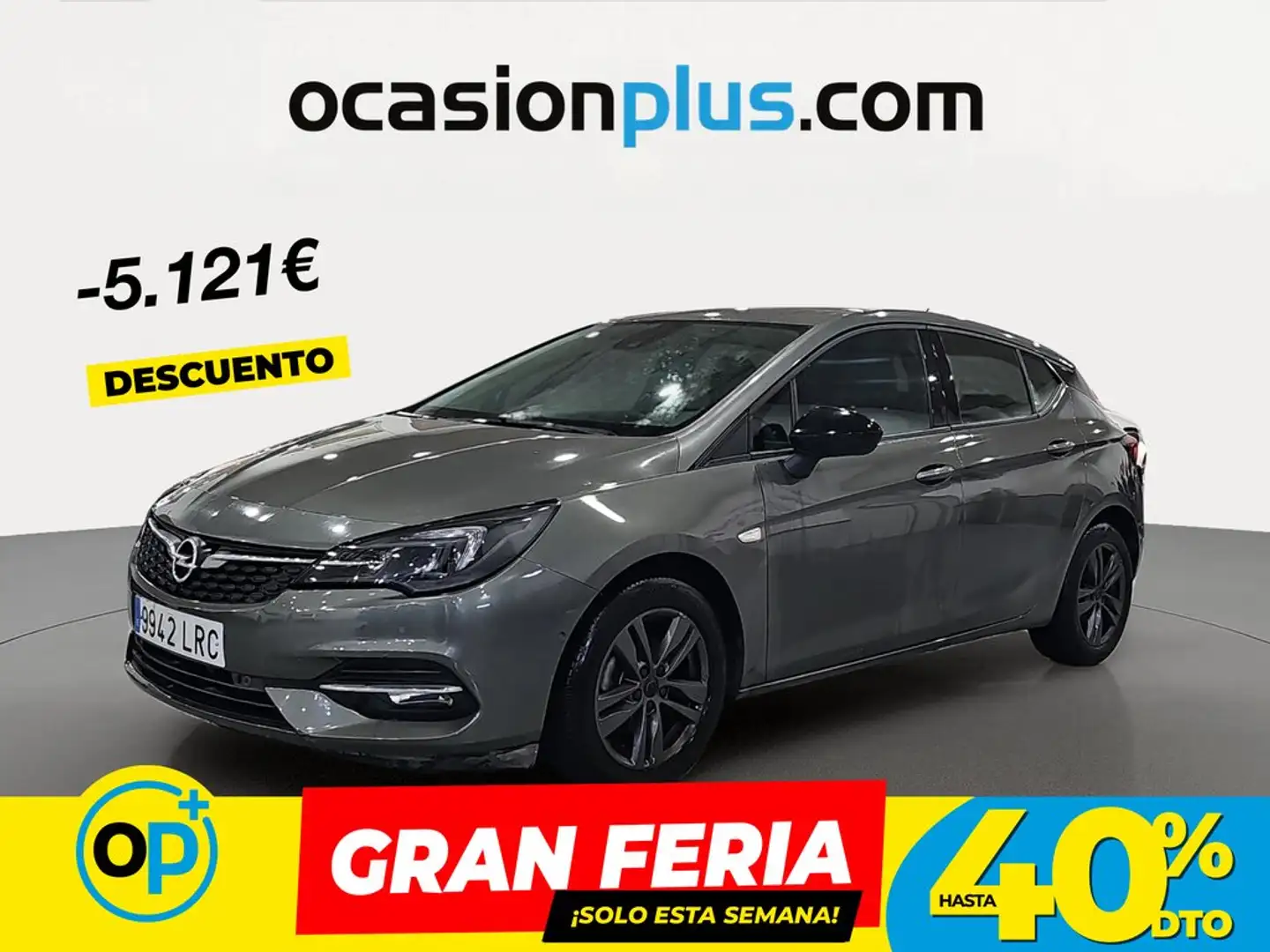 Opel Astra 1.5D S/S Design & Tech 122 Gris - 1