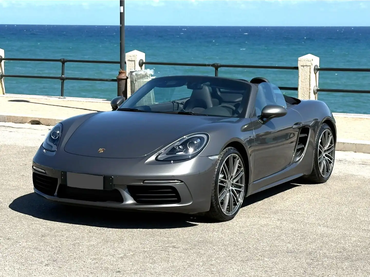 Porsche 718 Boxster 2.0 T 300 CV PDK Automatica NAVI XENO in Grigio - 1
