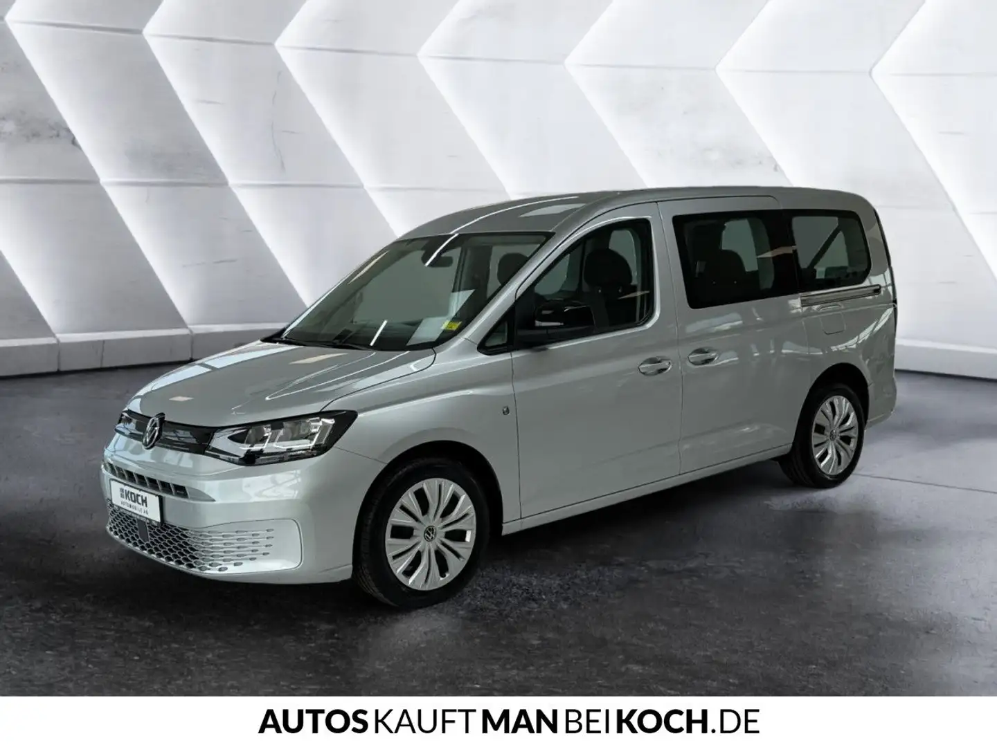 Volkswagen Caddy Maxi 2.0 TDI DSG 7 Sitze KAMERA TEMPOMAT Silber - 2