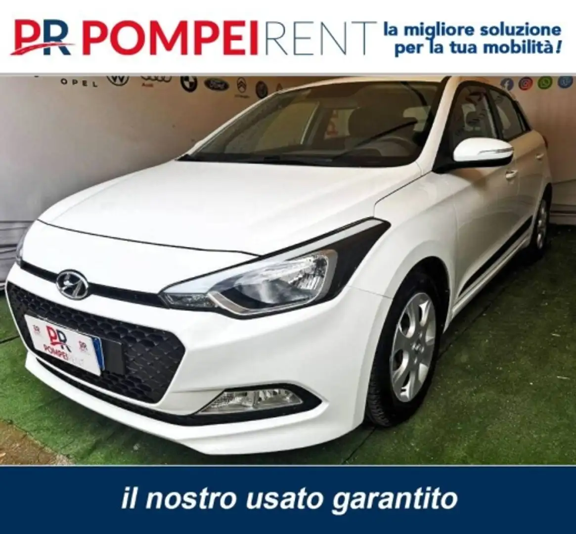 Hyundai i20 1.2 Style 84cv 5p Bianco - 1