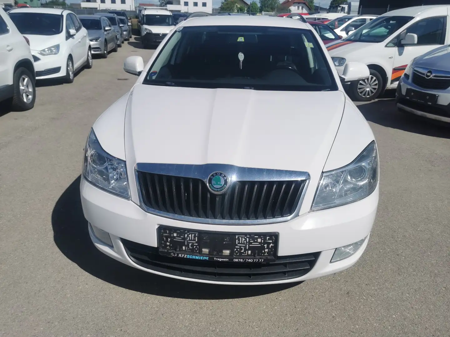 Skoda Octavia Elegance Weiß - 2