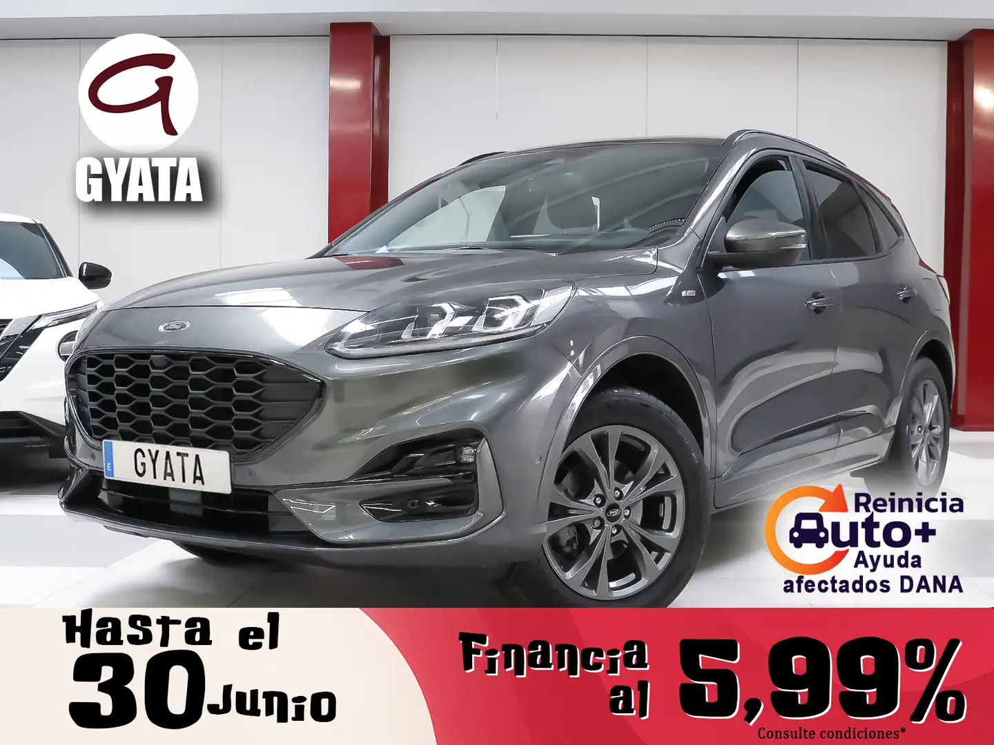 Ford Kuga 1.5 EcoBoost ST-Line FWD 150 Gris - 1