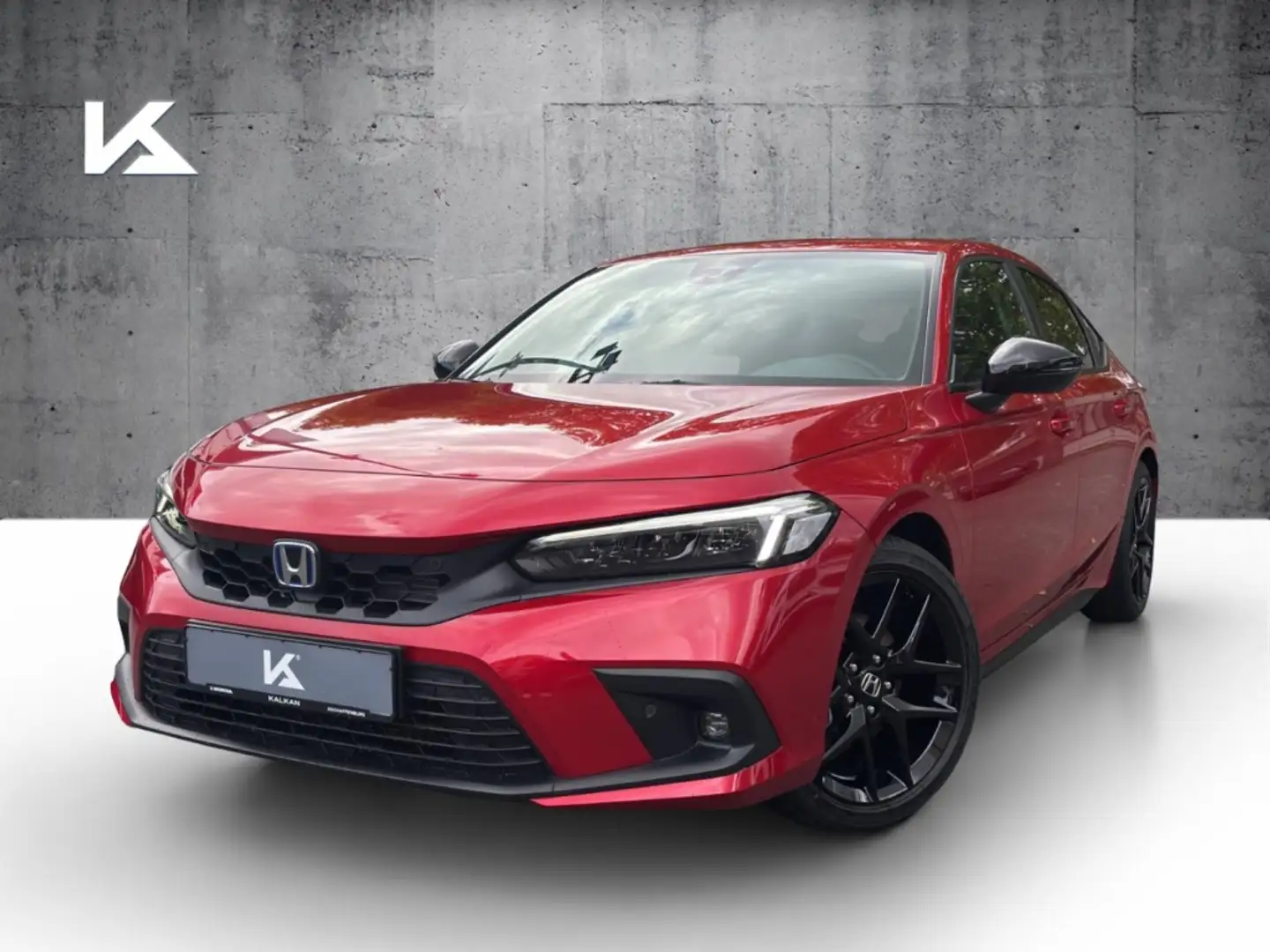 Honda Civic e:HEV Sport 2.0 i-MMD Hybrid,Carplay, Navi Roşu - 1