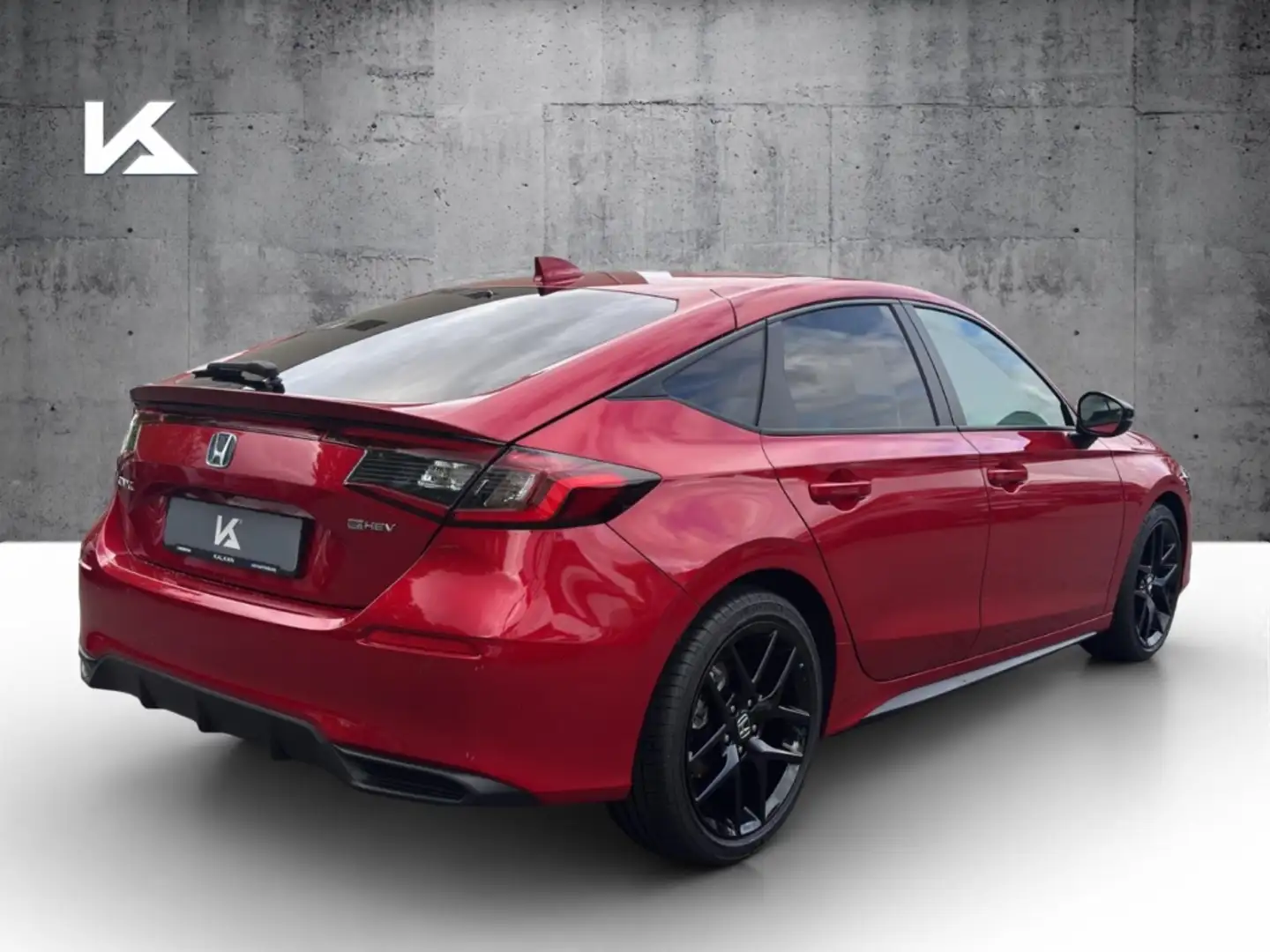 Honda Civic e:HEV Sport 2.0 i-MMD Hybrid,Carplay, Navi Roşu - 2