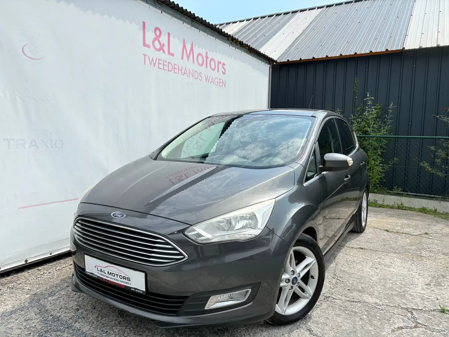Ford C-Max 1.5 TDCi Trend*Clim Auto*Cruise*Alu 17"Euro6b Gris - 1