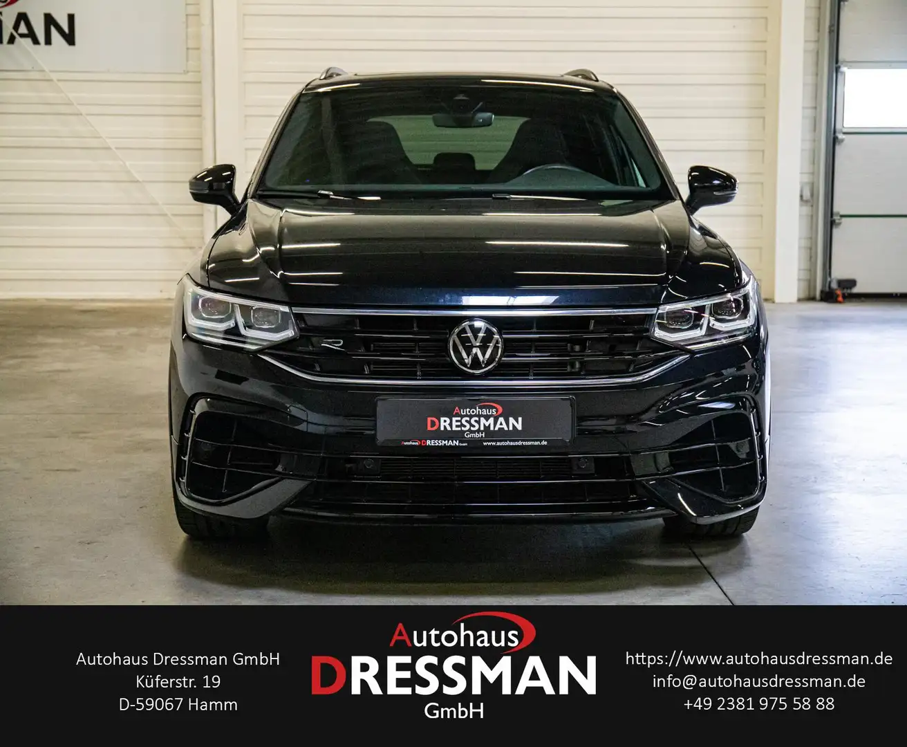 Volkswagen Tiguan R 4Motion PANO HARMAN MATRIX ACC KAMERA Fekete - 2