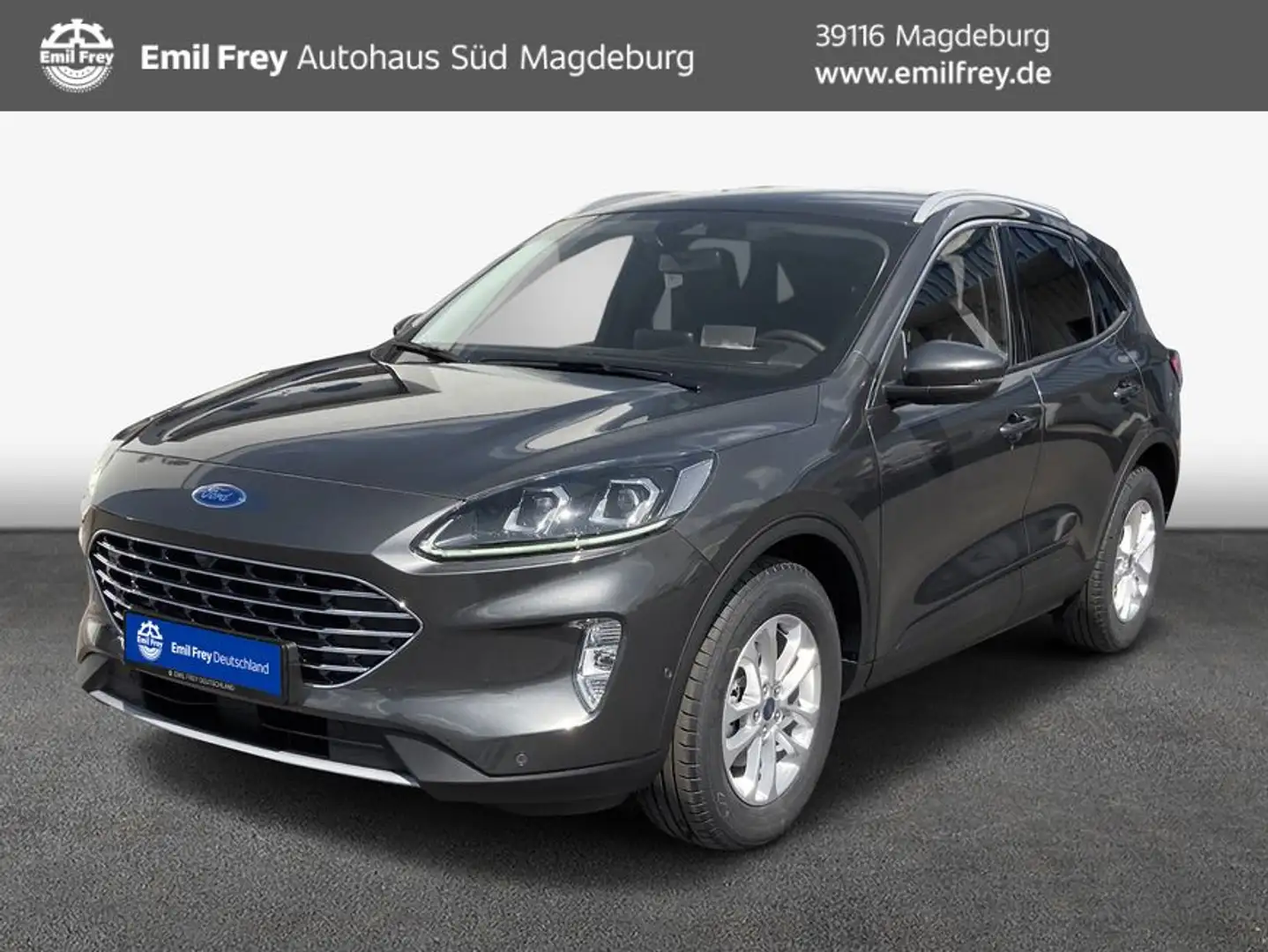 Ford Kuga 2.0 EcoBlue Aut. TITANIUM X Grau - 1