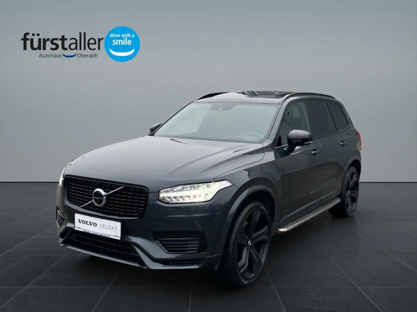 Volvo XC90 T8 AWD Recharge PHEV R-Design Grau - 1