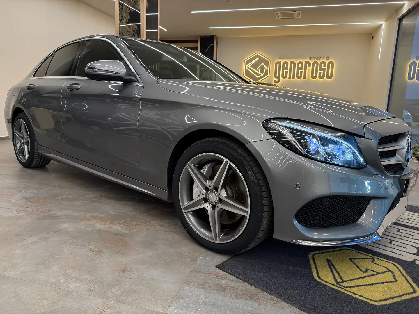 Mercedes-Benz C 250 C 250 d (bt) Premium 4matic auto Szürke - 2