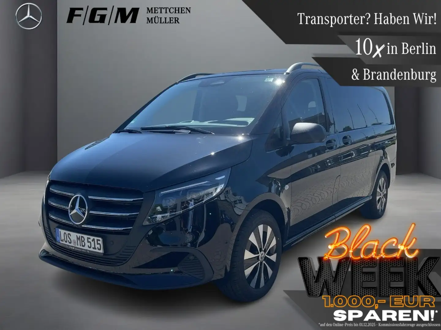 Mercedes-Benz Vito Mixto 119 CDI 4x4 lang MBeam|TWA|360|AHK Schwarz - 1