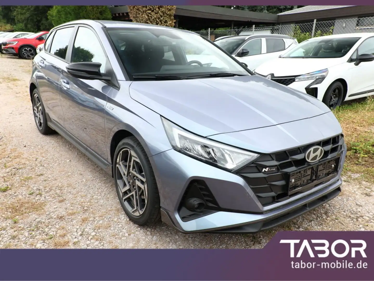 Hyundai i20 1.0 TGDI N-Line Nav LED SHZ PrivG Kam PDC Blau - 2