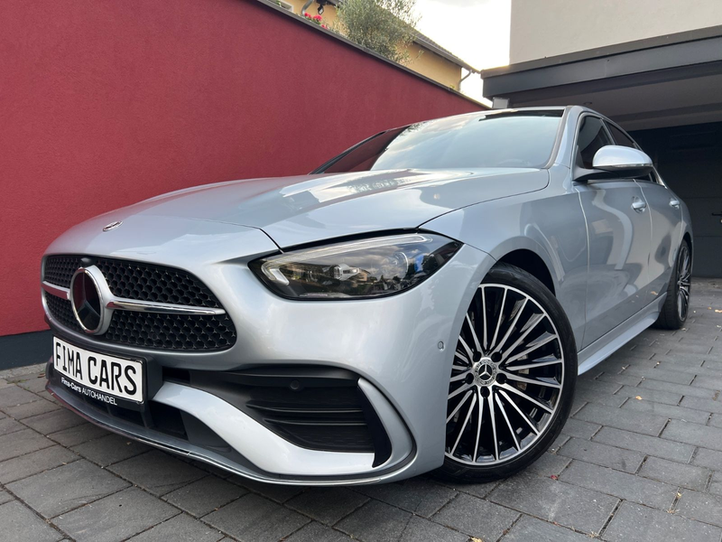 Mercedes-Benz C 220 d Limo*AMG LINE*LEDER BRAUN*SITZBELÜ+HZ*