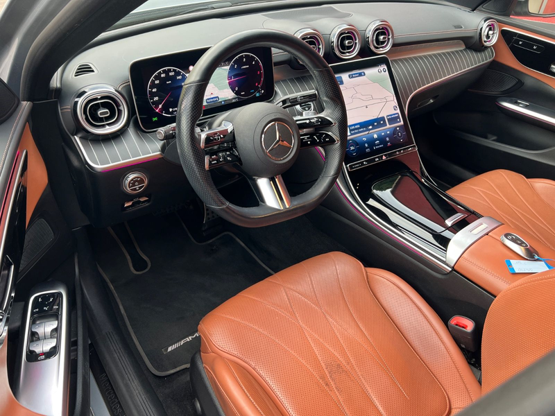 Mercedes-Benz C 220 d Limo*AMG LINE*LEDER BRAUN*SITZBELÜ+HZ* — photo 12