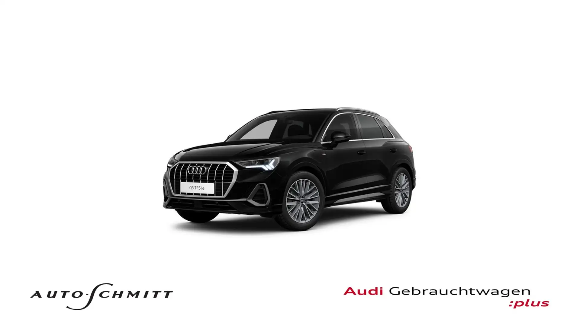 Audi Q3 45 TFSI e S line S-tronic Navi LED Rückfahrkamera Schwarz - 1