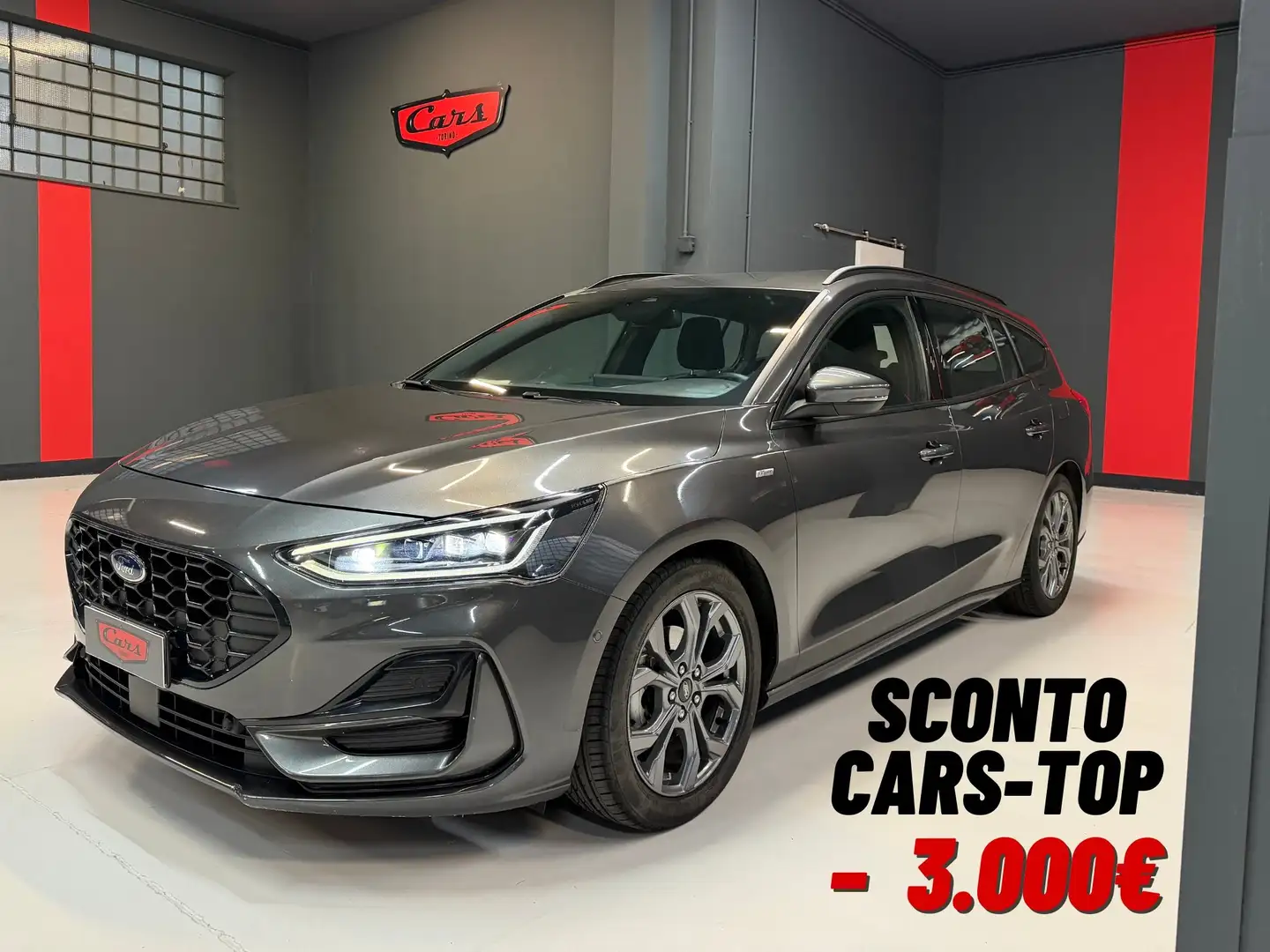 Ford Focus Focus 2023 SW SW 1.0 ecoboost h ST-Line 125cv Grau - 1